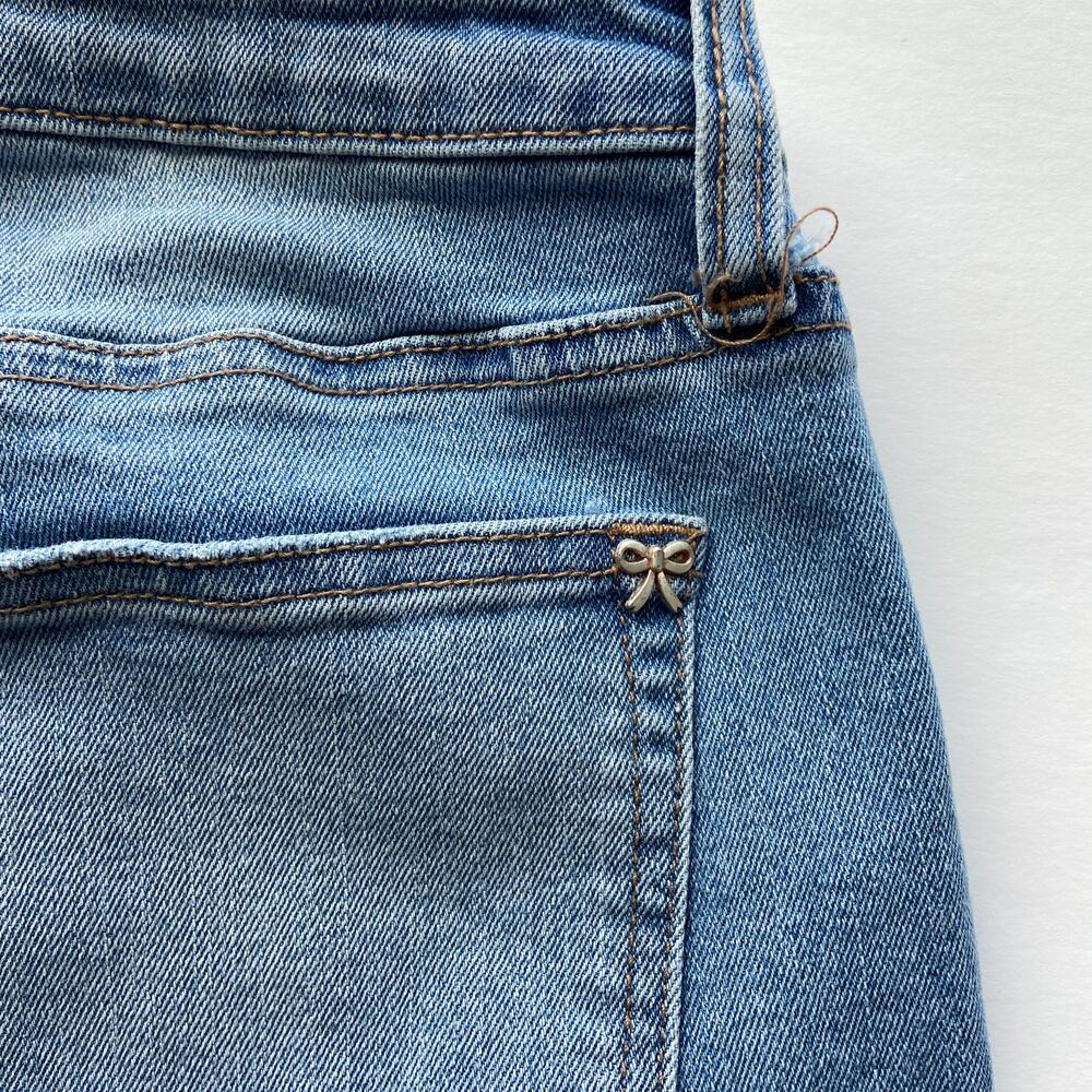 Nanette Lepore Gramercy Skinny Raw Hem Jeans - Women's Size 10 - Picture 3 of 6